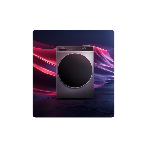 TESLA Mašina za pranje veša WF91480TS, siva - WF91480TS