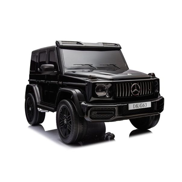 Mercedes G63 – 4×4 Dvosed – Crni – Auto na akumulator za decu - EP2947349