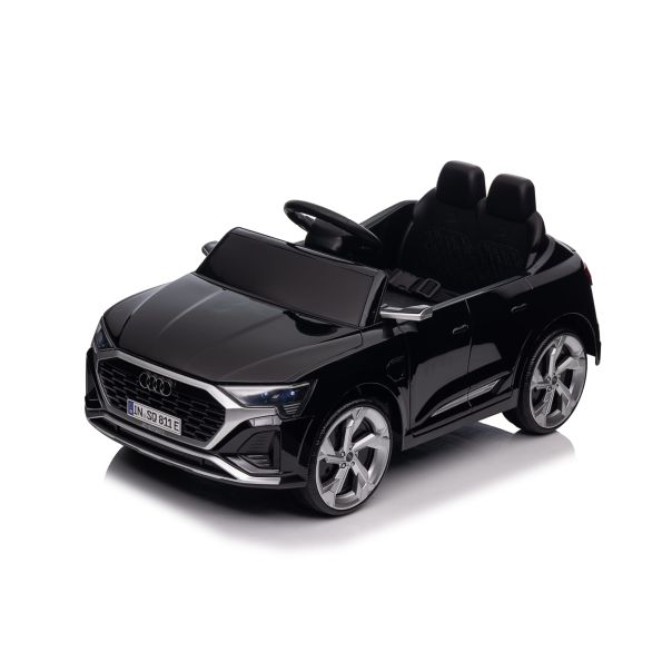 Audi S Q8 – Crni Licencirani – Auto na akumulator za decu - EP2947361