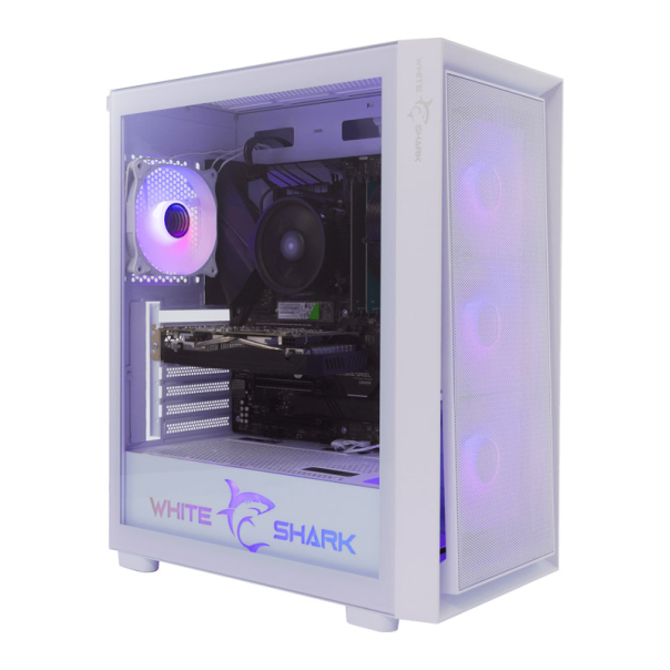 White Shark KUCISTE GCC 2401 WARHEAD-3 WHITE 4 Fans - WS505333