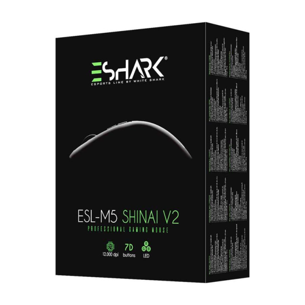 White Shark MIŠ ESL-M5 SHINAI V2    nova poboljšana verzija - WS539795