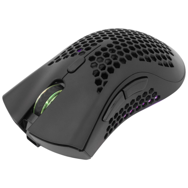 White Shark MIŠ WGM 5012 LIONEL, Whireless Mouse Black RGB / 10000 dpi - WS502806