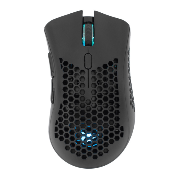 White Shark MIŠ WGM 5012 LIONEL, Whireless Mouse Black RGB / 10000 dpi - WS502806