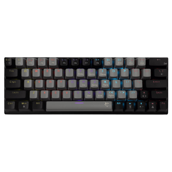White Shark TASTATURA GK 002221 WAKIZASHI-2 Gray, MEHANIcKA - US - WS506323