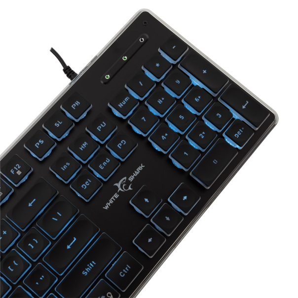 White Shark TASTATURA GK-003141 TACHI BLACK,Keybord-US - WS505913