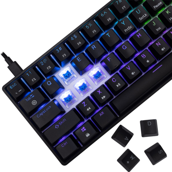 White Shark TASTATURA GK-004211 SHINOBI-2 B, BLUE Swich,MECHANICAL US - WS506088