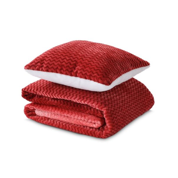 DORMEO Warm Hug Set, ombre crvena, 200x200 - EP3320408