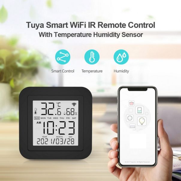 Wise Wifi + IR senzor temperature i vlažnosti vazduha WSHS17 - PMK000197A00000