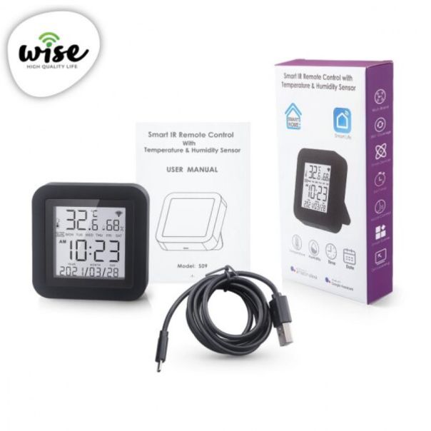 Wise Wifi + IR senzor temperature i vlažnosti vazduha WSHS17 - PMK000197A00000