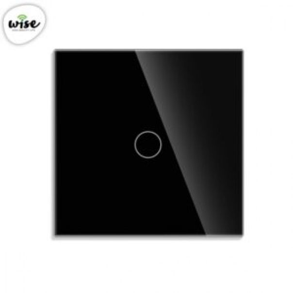 Wise Wifi pametni prekidač za bojler 20A, 1 taster - stakleni panel - PMK000273A00000