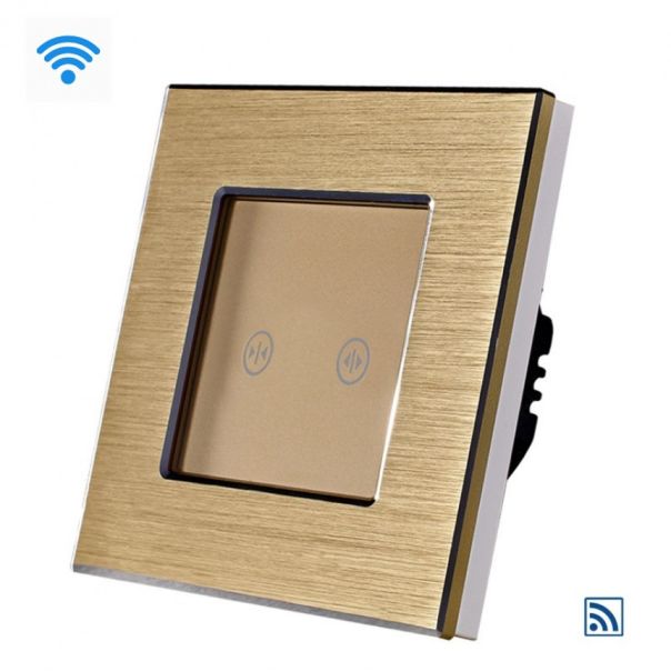 Wise Wifi pametni prekidač za roletne, zavese - aluminijumski panel - PMK000006A00000