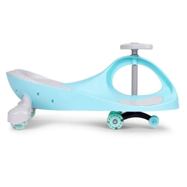 ECO TOYS Wiggle guralica za decu sa led točkovima, plava - YM-SW-1 BLUE