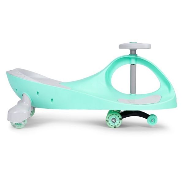 ECO TOYS Wiggle guralica za decu sa led točkovima, zelena - YM-SW-1 GREEN