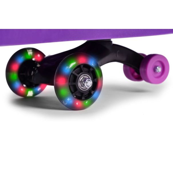 ECO TOYS Wiggle guralica za decu sa led točkovima, ljubičasta - YM-SW-1 PURPLE