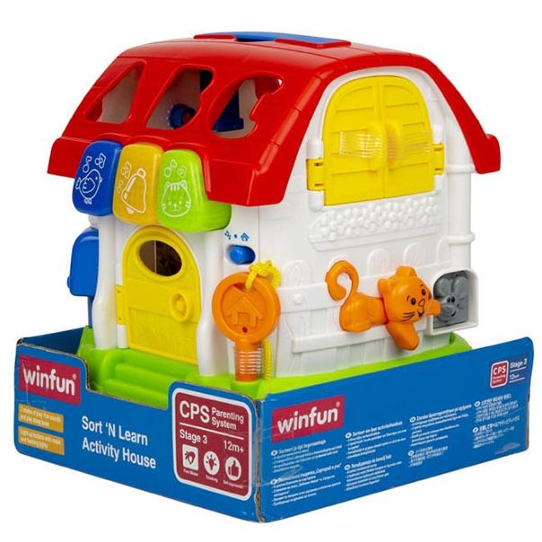 WINFUN Edukativna igračka za bebe Activity kuća 000772-NL - 45150