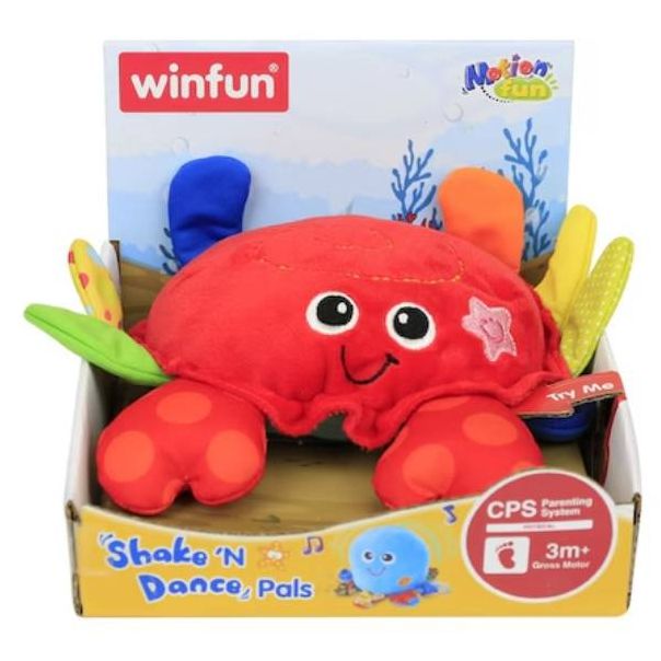 WINFUN Interaktivna plišana igračka Baby Kraba 000155-NL - 57806