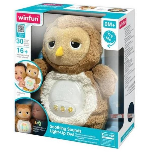 WINFUN Muzička plišana igračka Sova 251201-NL - 57814