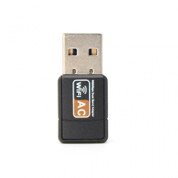 Wireless dual band adapter bez antene USB 2.4GHz 5GHz 600Mb - 81750