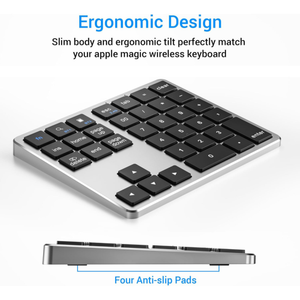 Wireless numpad JWD crni - 220864