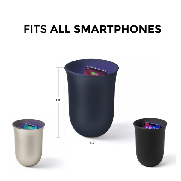 Wireless punjac sa UV zastitom Lexon Oblio LH59N crni - 87749