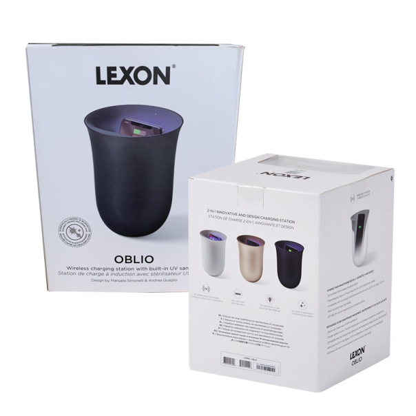 Wireless punjac sa UV zastitom Lexon Oblio LH59N crni - 87749