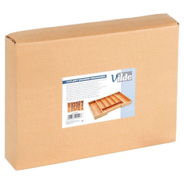 VILDE Podesivi organizator za escajg 28-45x33.5cm - KUH000036A00000