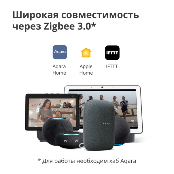AQARA Pametni zidni prekidač WRS-R02 H1 Wireless dupli (bez neutralnog konduktora) - WRS-R02
