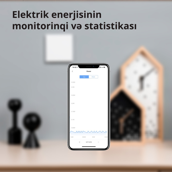AQARA Pametni zidni prekidač WS-EUK03 H1, Singl (sa neutralom) - WS-EUK03