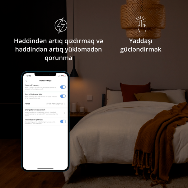 AQARA Pametni zidni prekidač WS-EUK04 H1, dupli (sa neutralom) - WS-EUK04