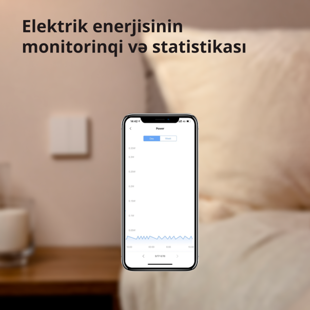 AQARA Pametni zidni prekidač WS-EUK04 H1, dupli (sa neutralom) - WS-EUK04