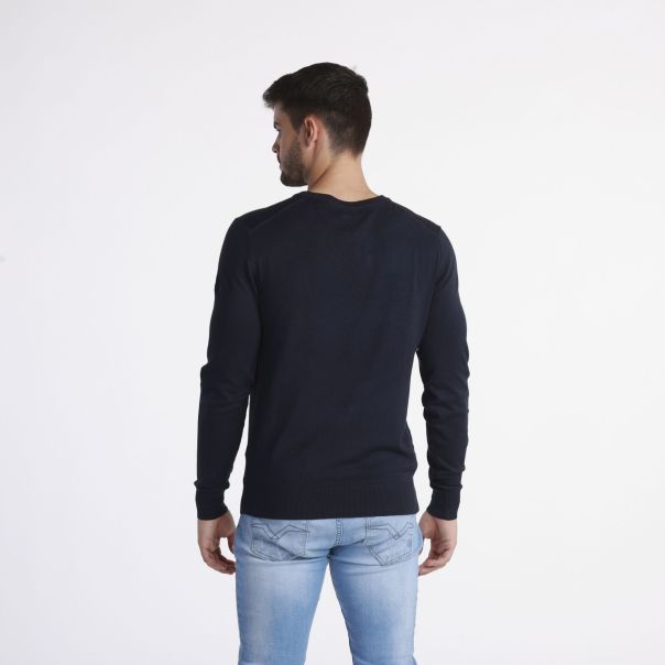 GEOGRAPHICAL NORWAY Džemper ferasmo navy men 246 pna M - WY3025H-GN