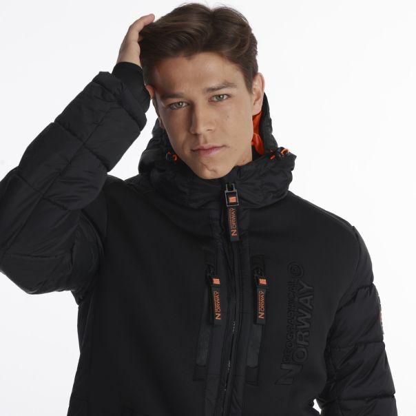 GEOGRAPHICAL NORWAY Jakna beachwood black men 068 pna M - WY3192H-GN