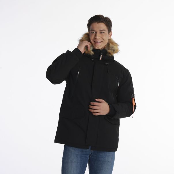 GEOGRAPHICAL NORWAY Jakna arnold black men 001 pna M - WY3195H-GN