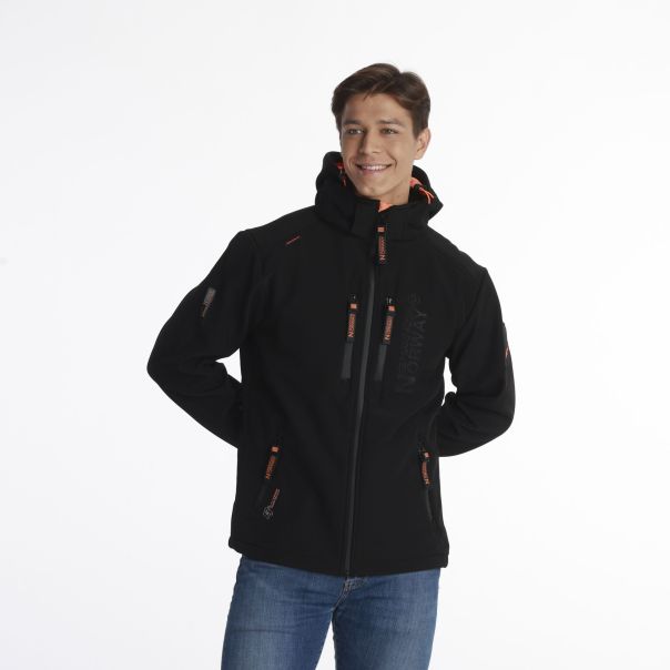 GEOGRAPHICAL NORWAY Jakna richywood black / orange men 068 pna M - WY5510H-GN