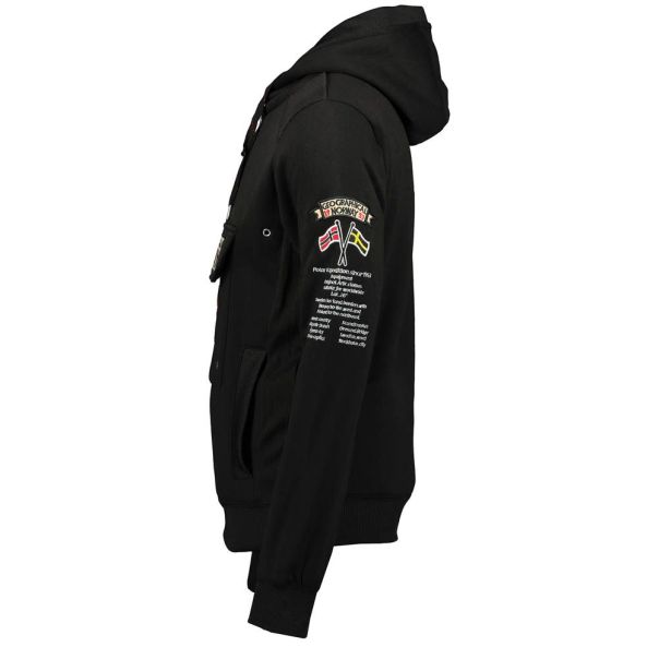 GEOGRAPHICAL NORWAY Duks sa kapuljačom gymclass dgreen db men 054 M - WZ6308H-GN