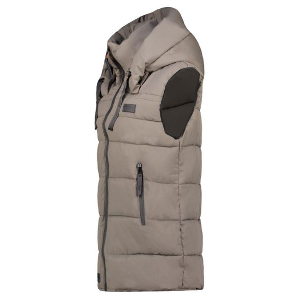 GEOGRAPHICAL NORWAY Prsluk dolbar taupe db lady 056 W - WZ6782F-GN