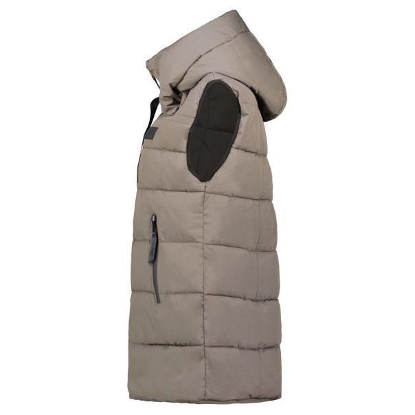 GEOGRAPHICAL NORWAY Prsluk dolbar taupe db lady 056 W - WZ6782F-GN