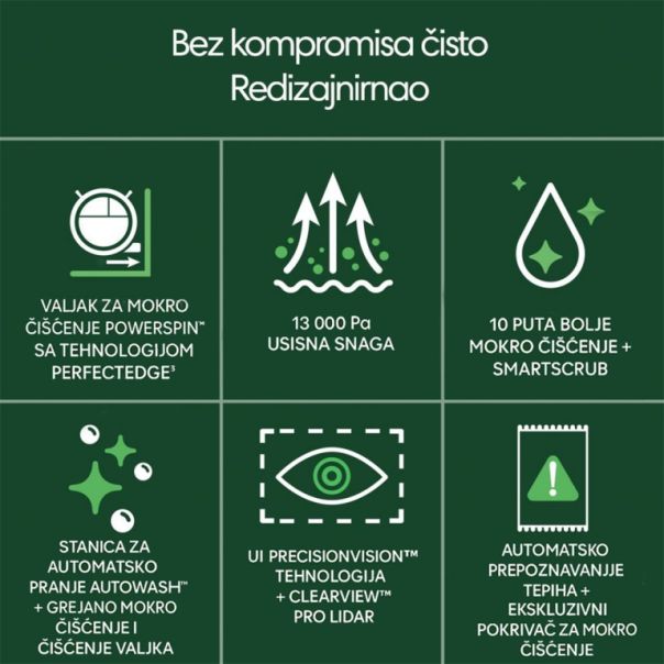 iROBOT Robot usisivač i brisač Roomba Combo 705+ beli - X185240