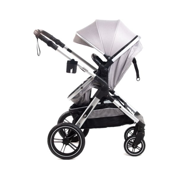 BBO Kolica za bebe X1 Dory, siva - X1GREY