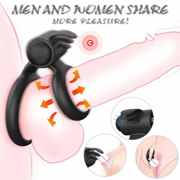 Silikonski vibracioni prsten za penis - EP3175149