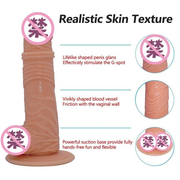Nosivi realistični dildo - EP3175218