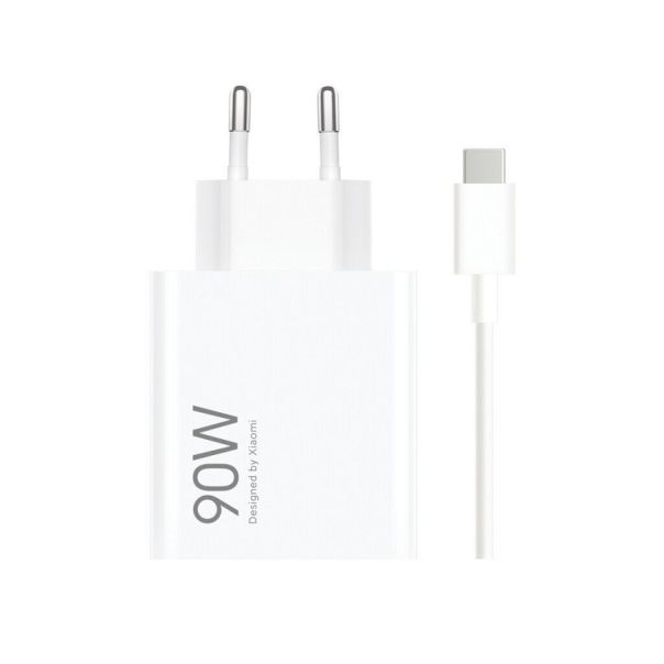 XIAOMI Punjač HyperCharge 90W Type A + kabl Type C, bela - EP3073206