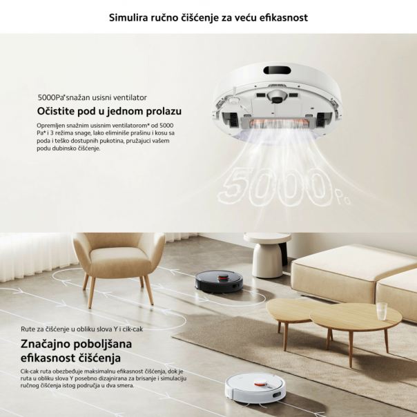 Xiaomi Mi robot usisivac Vacuum S20 EU crni - 222506