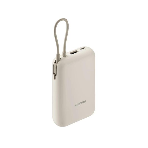 XIAOMI Power Bank 10000mAh 22.5W sa kablom Type C, bela - 70156-1
