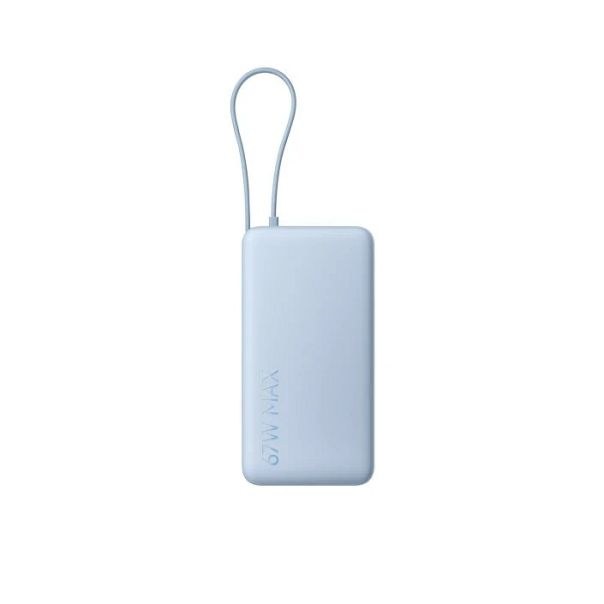 XIAOMI Power Bank 20000mAh 67W sa kablom Type C, plava - EP2881582