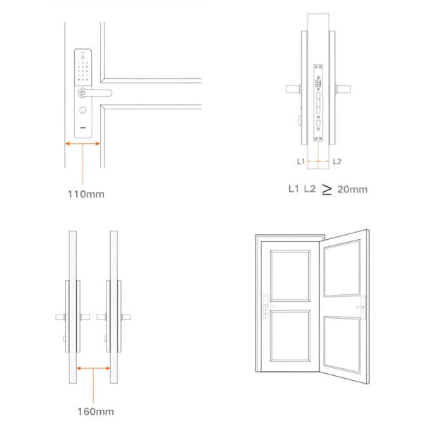 Pametna brava Xiaomi Pro XMZNMS05LM - 600185
