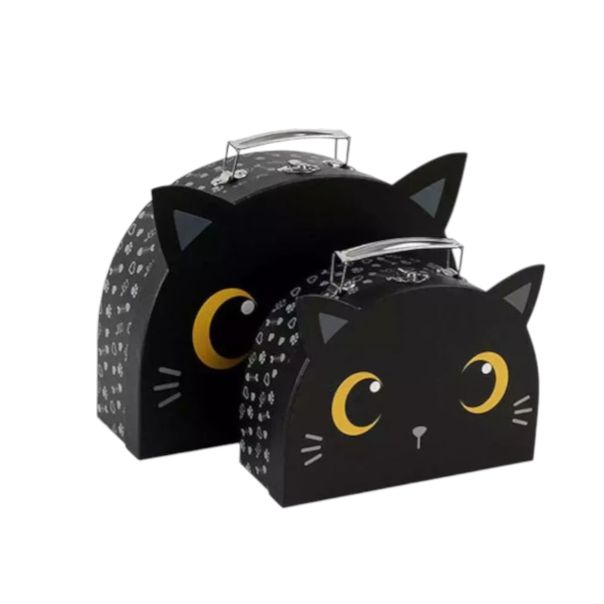 ITOTAL Kutija sa ručkom Crna mačka 2u1 - EP2858407