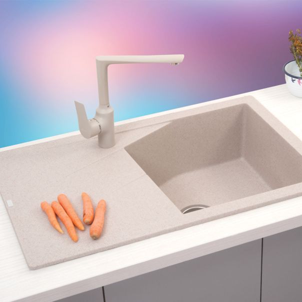 METALAC INKO Sudopera X Granitna Linea Plus 780×500 fi sifona 90 bež - 188628