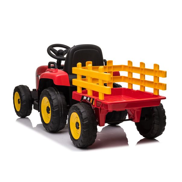 BBO Traktor na akumulator 12V, crvena - XMX611-RED