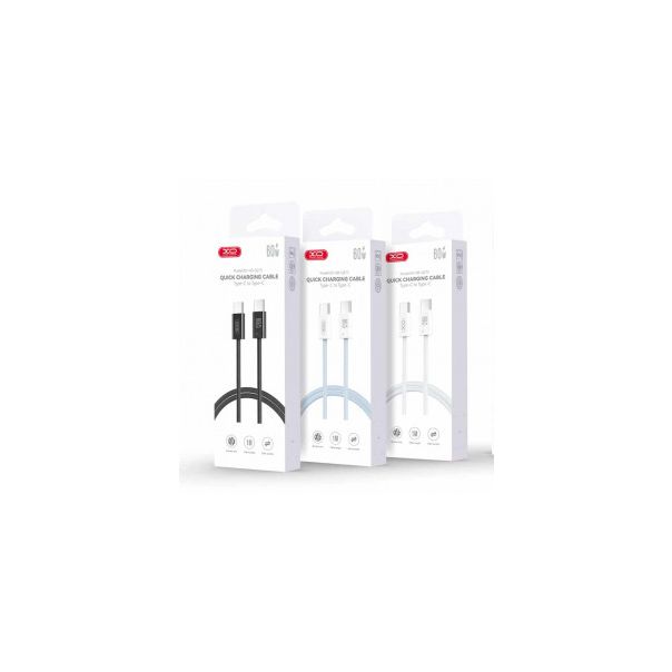 XO Kabl NB-Q273 Type-c na Type-c 60W, bela - 25361